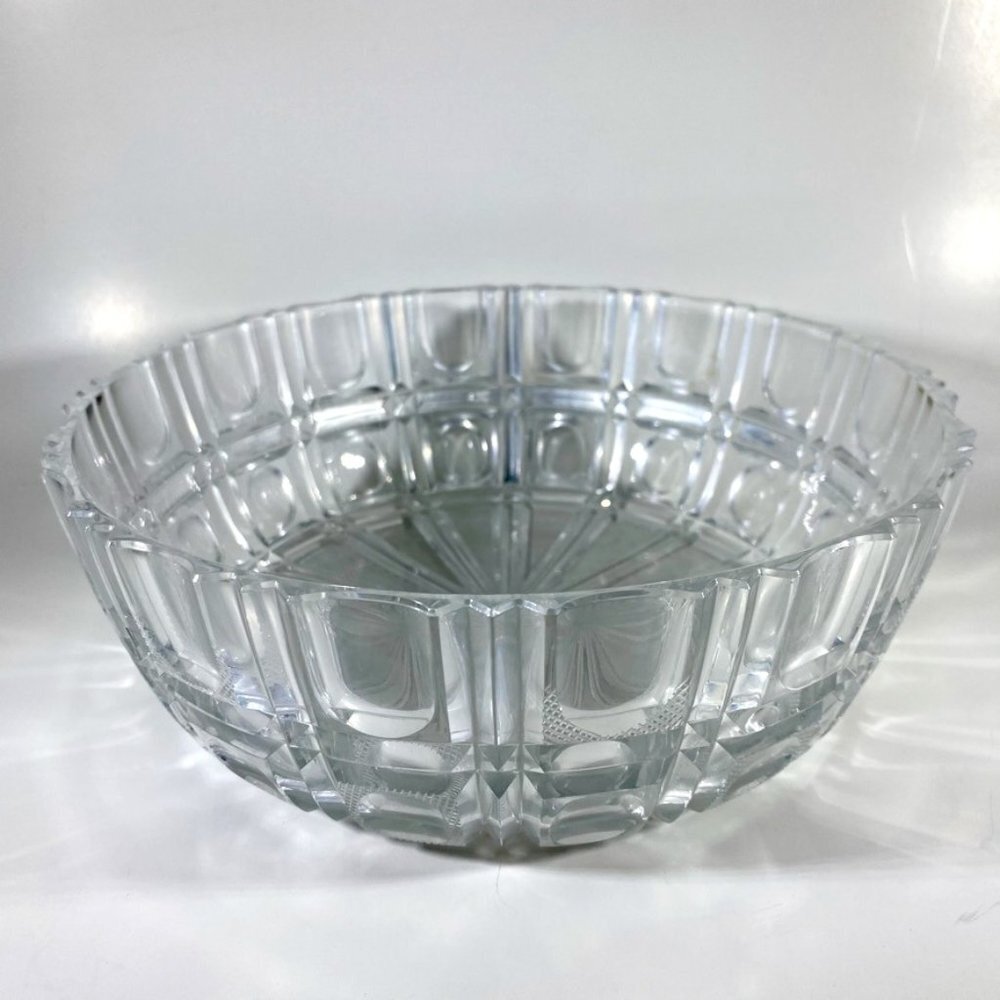 Amazing Cut Crystal large serving bowl